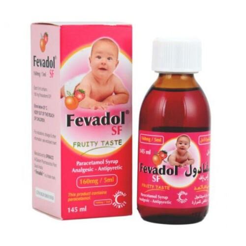 Fevadol SF 160mg/5ml Syrup 145ml