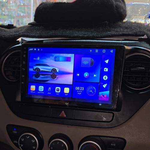 شاشة هونداي i10 2014 مع كاميرا خلفية