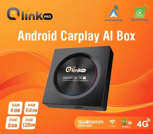 قطعة اندرويد Qlinkpro رام 8 ذاكرة 128 تدعم شريحة 4...