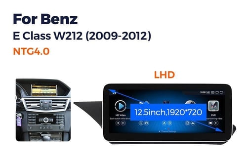 شاشة سيارة مرسيديس بنز BENZ E Class C207A207W20720...