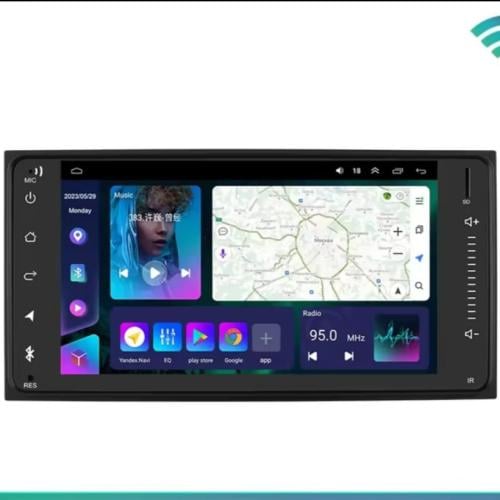 شاشة تويوتا 7 انش تركب لسيارتك تويوتا الي فيها مسج...