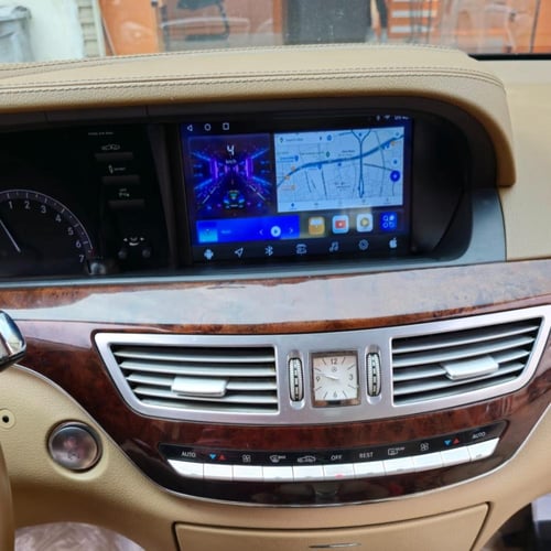 شاشة مرسيدس بانورما 2006_2008 اندرويد 14 رام4 ذاكر...