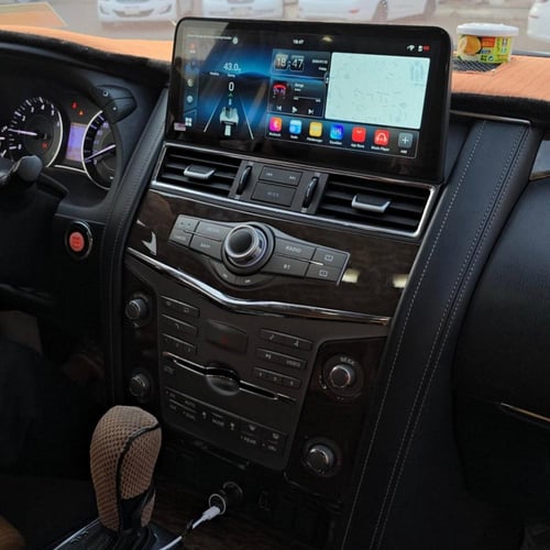 شاشة نيسان باترول بلاتنيوم 12انش شكل الوكالة