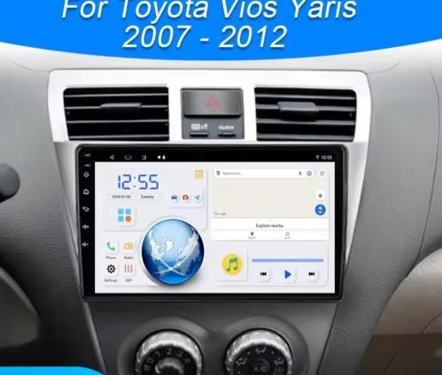 شاشة يارس 2008_2013 32/2 مع كاميرا خلفية مجانًا