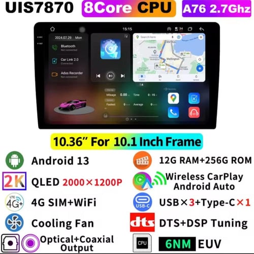 شاشة 10 رام 12 ذاكرة 256 2K