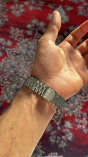 ساعة كاسيو دبل تايم"ستيل"