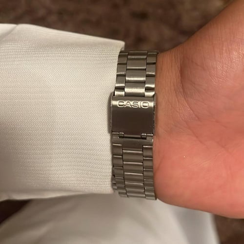 ساعه كاسيو ب ميناء اسود