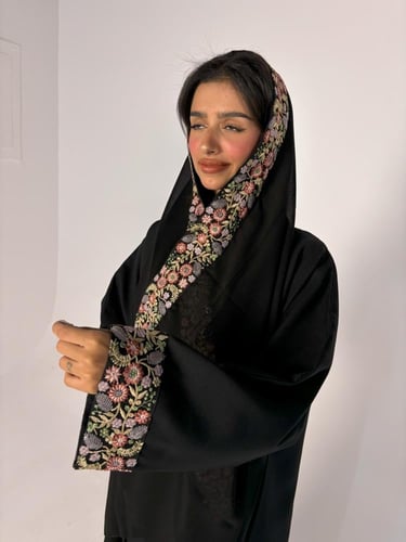 عباية كتّان صيفي