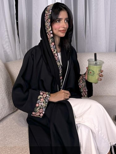 عباية كتّان صيفي