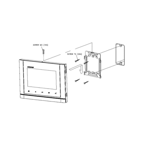 شاشة LCD عالية التقنية - CDV-77M