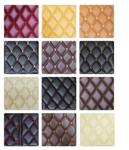 حماية أرضية السيارة بدعاسات جلد وبعدة ألوان مختلفة...