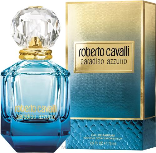 Roberto Cavalli Paradiso Azur or two perfume 75ml