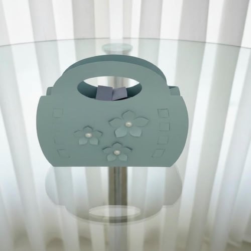 كيس توزيعات ورقي مخصص - مقاس 10.5x12 سم ألوان متعد...