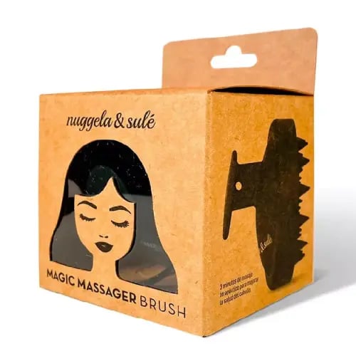 فرشاة المساج للشعر