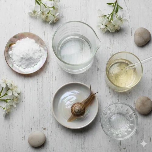 مجموعة هلام الحلزون لتفتيح البشرة