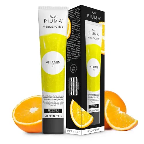 معجون أسنان بفيتامين سي