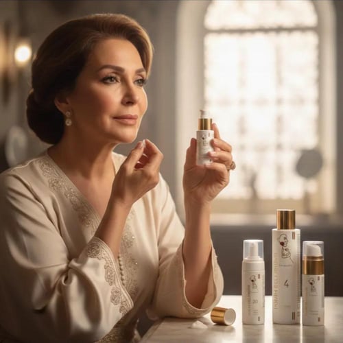 مجموعة هلام الحلزون لمحاربة الشيخوخة