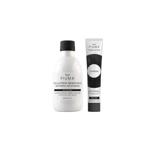 مجموعة تبييض الأسنان - بالكربون النباتي