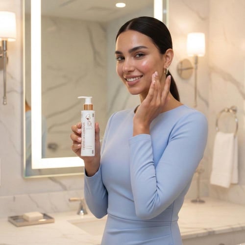 جل الحلزون المقشر لتفتيح البشرة وتنظيف المسام – بر...