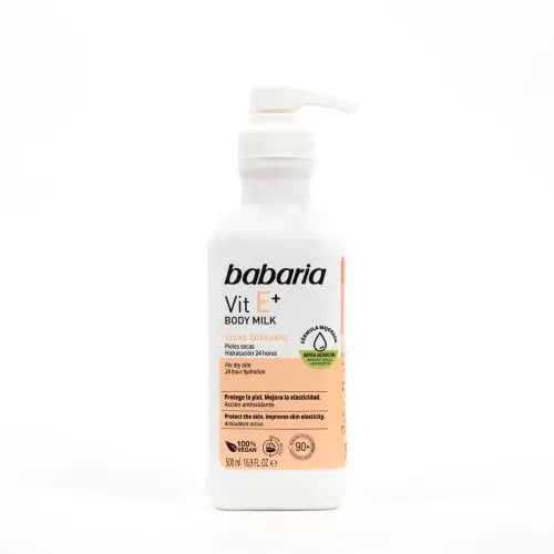 حليب مرطب بفيتامين E