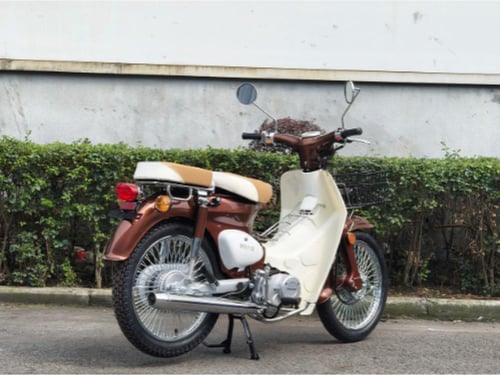 دراجة نارية كلاسيك شبيه الهوندا 110 - لون بني -WS1...