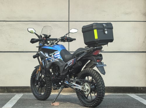 دراجة نارية ادفنشر باور سبورت GSX300 اسود - ازرق