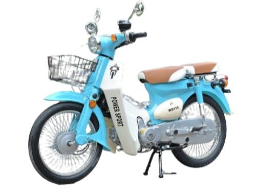 دراجة نارية كلاسيك شبيه الهوندا 110 - لون ازرق -WS...