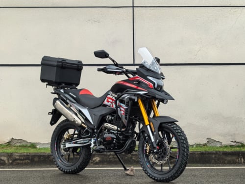 دراجة نارية ادفنشر باور سبورت GSX300 اسود - احمر