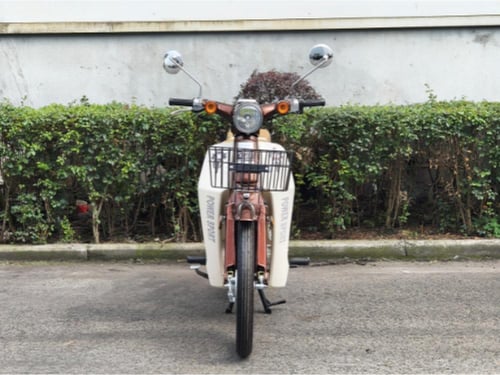 دراجة نارية كلاسيك شبيه الهوندا 110 - لون بني -WS1...