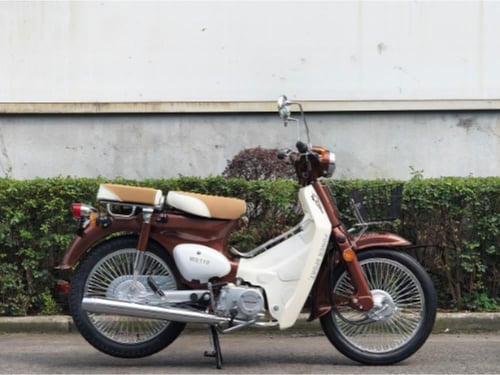 دراجة نارية كلاسيك شبيه الهوندا 110 - لون بني -WS1...