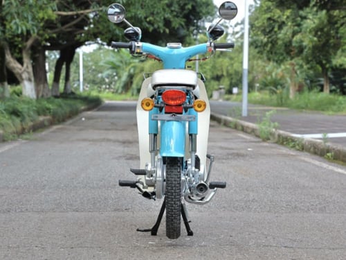 دراجة نارية كلاسيك شبيه الهوندا 110 - لون ازرق -WS...