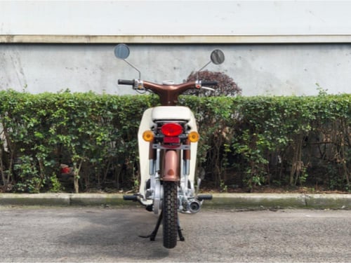 دراجة نارية كلاسيك شبيه الهوندا 110 - لون بني -WS1...