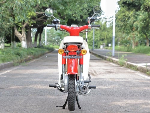 دراجة نارية كلاسيك شبيه الهوندا 110 - لون احمر -WS...