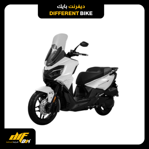 دراجة نارية باور سبورت JOYRIDER SYM 300 - ابيض