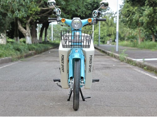 دراجة نارية كلاسيك شبيه الهوندا 110 - لون ازرق -WS...