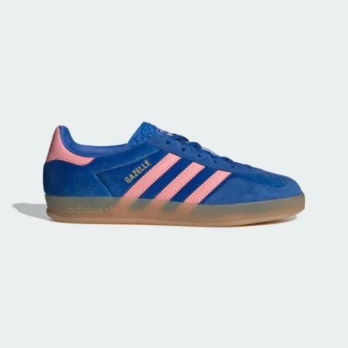 Adidas GAZELLE Blue / Semi Pink Spark / Gum -Maste...