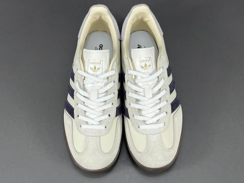 adidas Gazelle Indoor Off White Aurora Black Gum