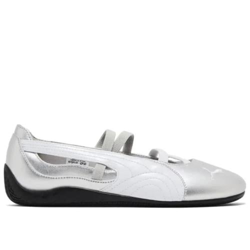 PUMA Speedcat "Silver" ballet flats