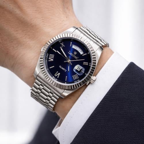 ساعة رجالية من Lordwel كحلي