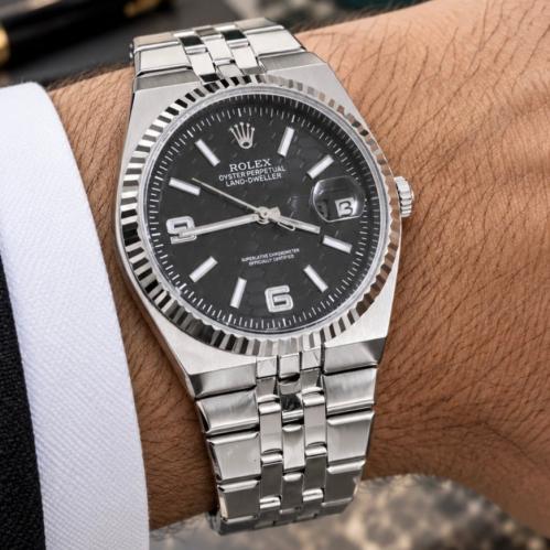 ساعة رولكس ROLEX لون اسود
