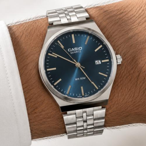 ساعة كاسيو CASIO MTP اللون تيفاني