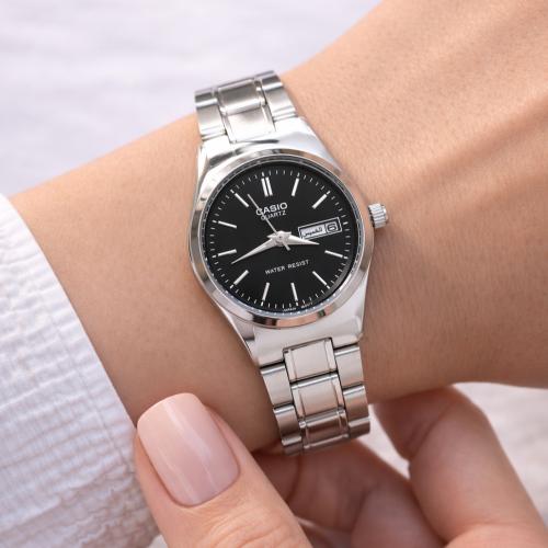 ساعة كاسيو CASIO MTP اسود