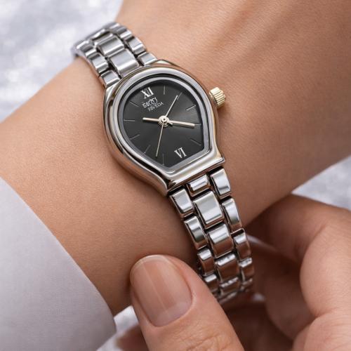 ساعة نسائية من SILVEDA اسود