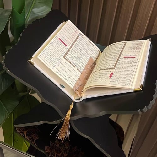 إشارات كتب اكريلك مطبوعه بتصاميم أزهار متعددة الأل...