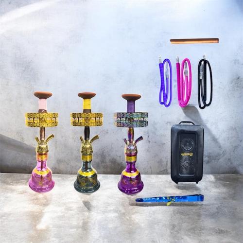 شيشة الزعيم تونسي (22) ماسورة نحاس ZK-5003