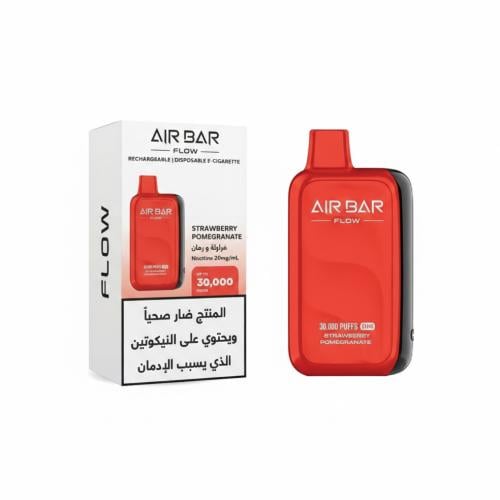 اير بار فلو ٣٠ الف فراوله ورمان AIR BAR 30K