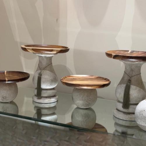 مجموعة العيد من اربع صواني ومبخره