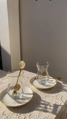 بيالات رسمة فرزاتشي 6 حبات
