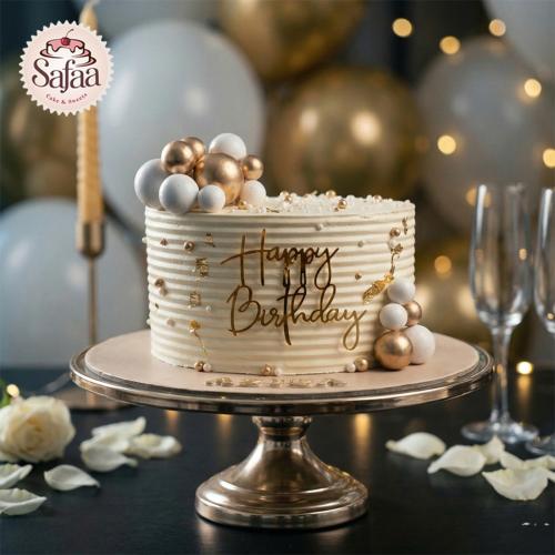 Pearl waves cake