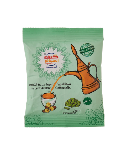 Arabic quick preparation coffee with cardamom 30 g...